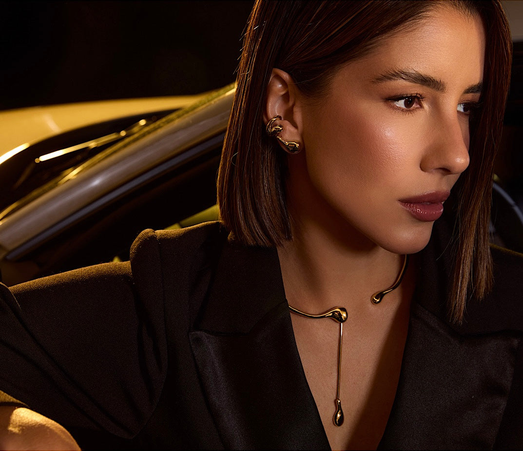 Aro Assimétrico Gotas Blend