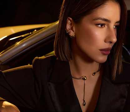 Aro Assimétrico Gotas Blend