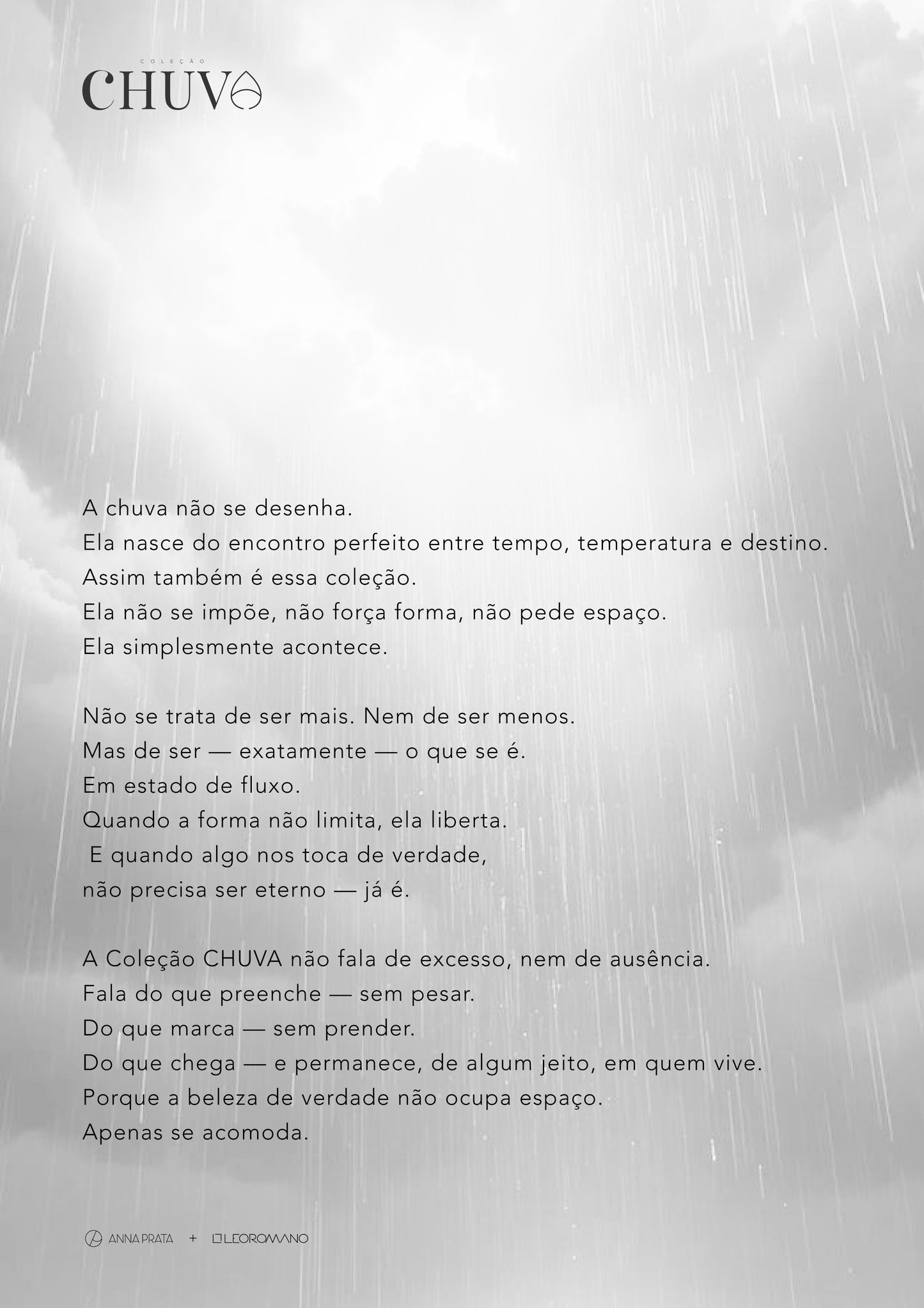 Gargantilla Lluvia